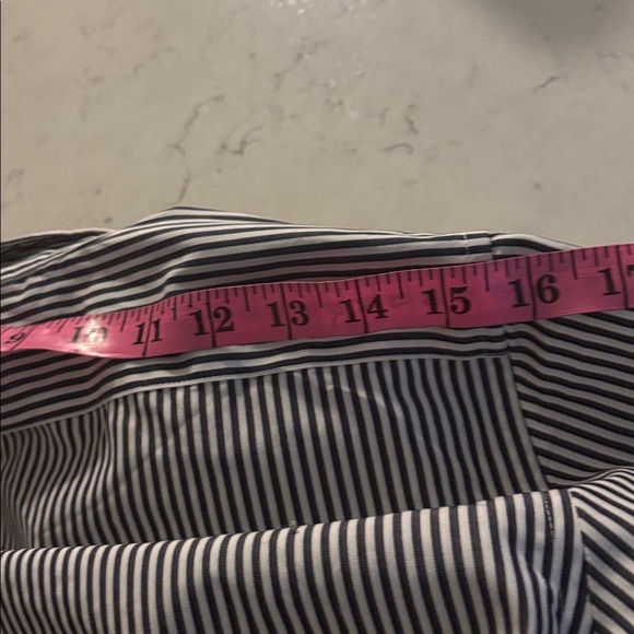 Ralph Lauren Classic Black and White Striped women’s Shirt - Picture 12 of 14